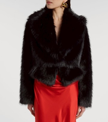 The Sei Faux fur bomber jacket