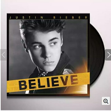 【正版】賈斯汀比伯 Justin Bieber Believe 黑膠唱片LP