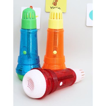 物理回聲話筒玩具無線麥克風主持人兒童語言表達訓練寶寶唱歌教具