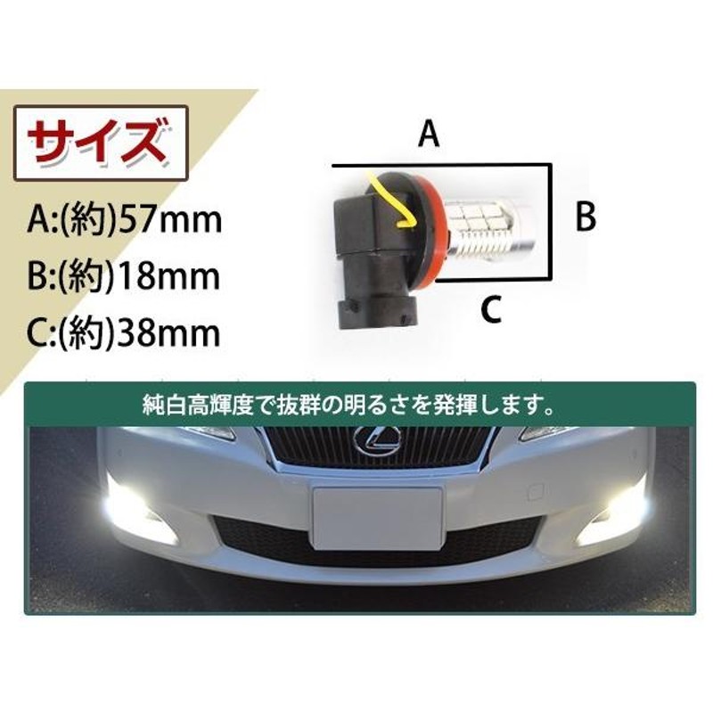 カムリ ACV30系 前期 27SMD 霧灯 アンバー 白 LEDバルブ ウインカー フォグランプ マルチ ターン デイライト ポジション機能 HB4