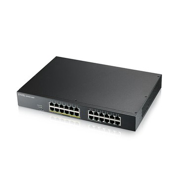 Zyxel 【ZYXEL合勤】 帝網監視器 GS1915-24EP 24埠GbE智慧型網管PoE交換器 100/1000 Mbps