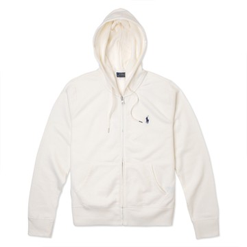 Ralph Lauren Polo 熱銷刺繡小馬連帽外套(女)-白色