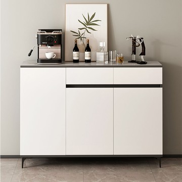 ??快速出貨 可開發票 茶水臺茶水柜子儲物柜酒柜靠墻一體咖啡機擺放臺置物柜客廳餐邊柜