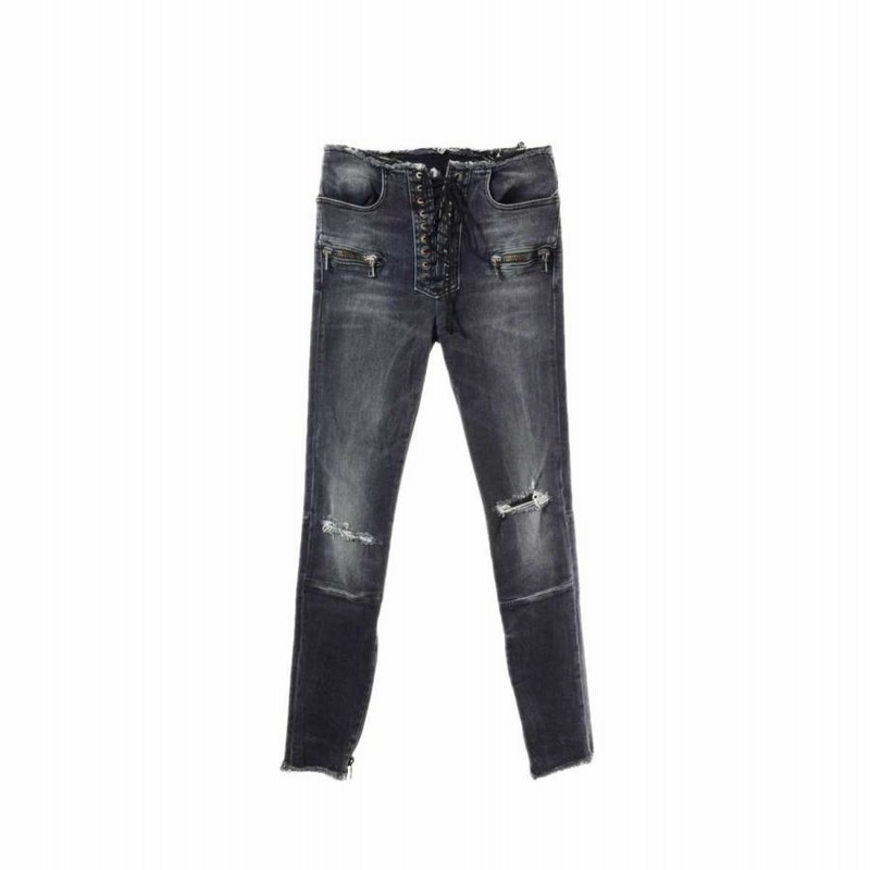 未使用 BENTAVERNITI UNRAVEL PROJECT ムーンウォッシュ レースアップ  