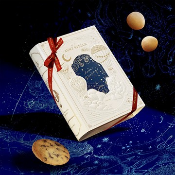 Aunt Stella 詩特莉手工餅乾 星辰之書 綜合夾心餅乾 禮盒 (附提袋)