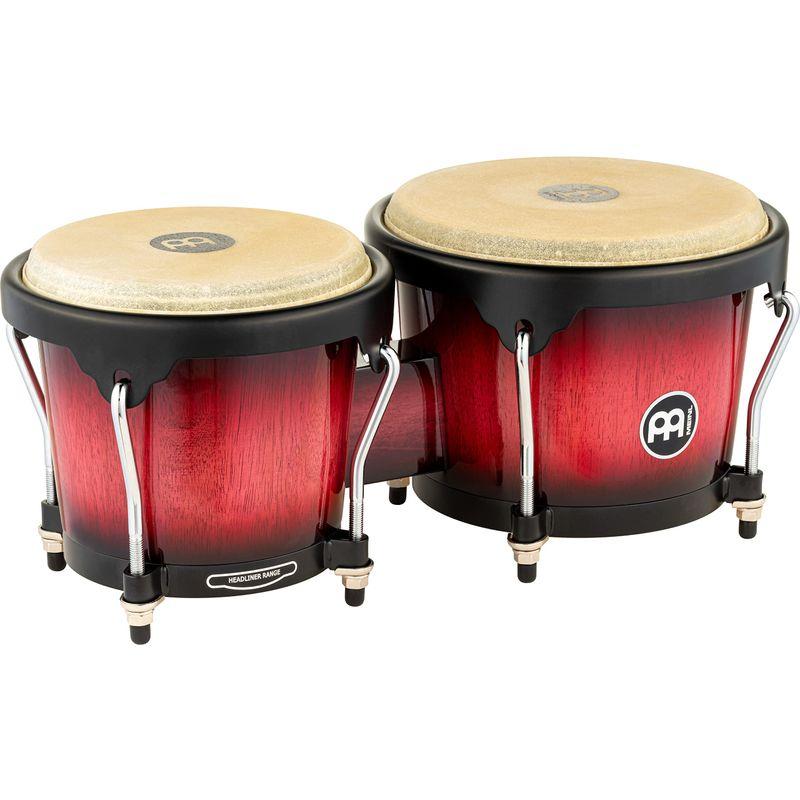 MEINL Percussion マイネル ボンゴ Headliner Series Wood Bongo HB100WRB