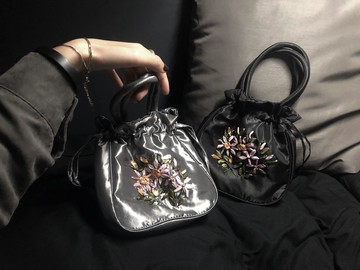 刺繡手工包手提包手鏈搭配中國風