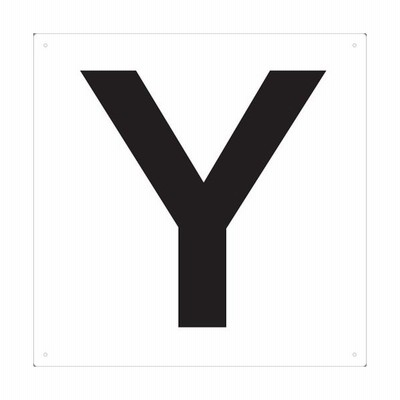 ｔｒｕｓｃｏ 表示板 アルファベット ｙ ４２０ｘ４２０ Taehy 通販 Lineポイント最大get Lineショッピング