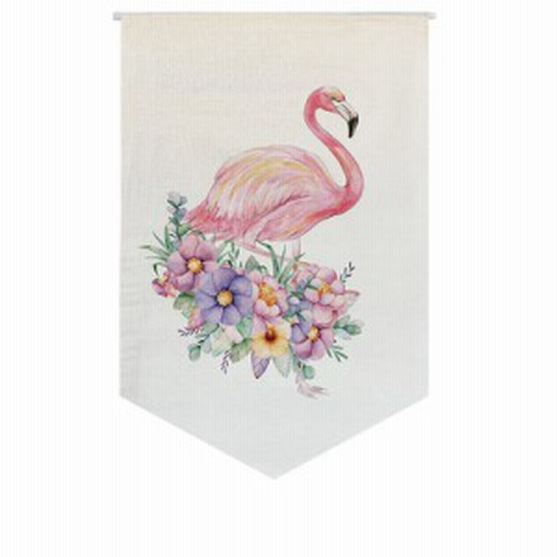 のれん タペストリー フラッグ風 フラミンゴ トロピカル フラワー 通販 Lineポイント最大1 0 Get Lineショッピング
