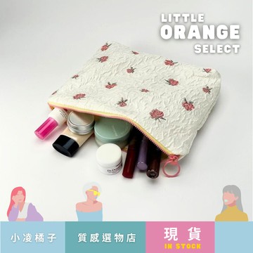 泡泡奶蓋提花化妝包 手拿包 旅行包 畢業禮物 交換禮物 療癒
