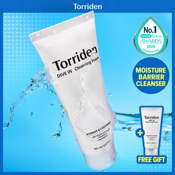 Torriden Dive-In Low Molecule Hyaluronic Acid Cleansing Foam 150mL Special Set (+30mL)
