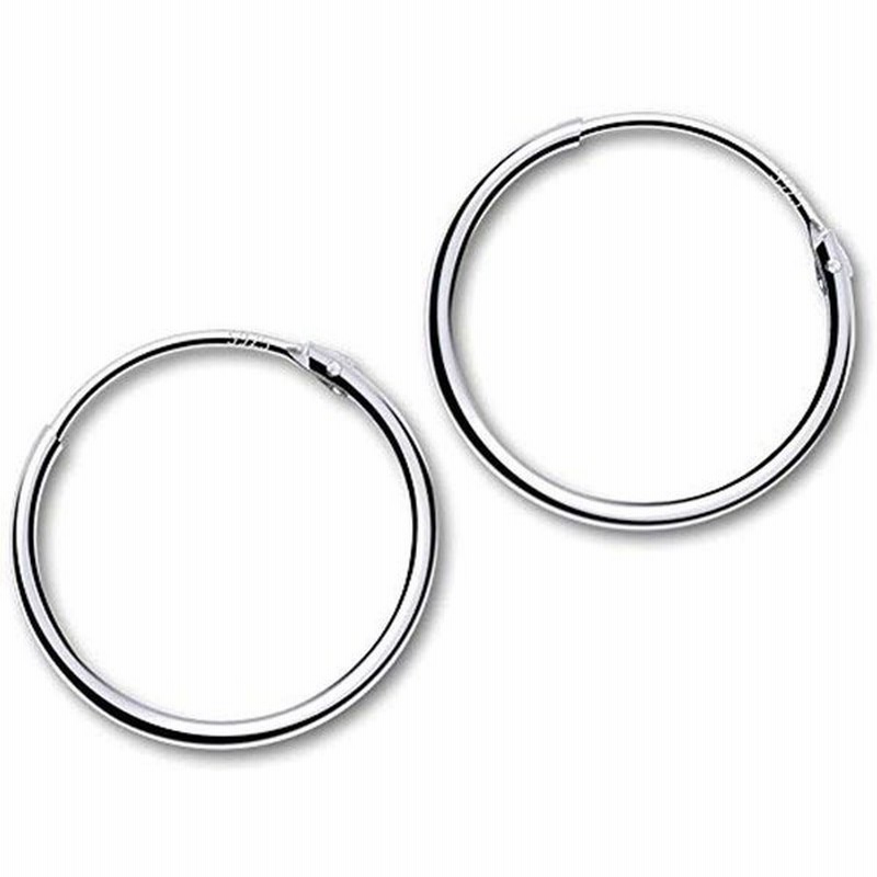 Gokei フープピアス レディース シルバー 925純銀 ピアス リングピアス 両耳 リング フープ シンプル 軟骨ピアス メンズ 男女兼 通販 Lineポイント最大0 5 Get Lineショッピング