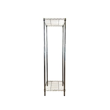 我塑我形 45 X 45 X 180 cm MIT二層收納式鐵力士架 波浪架 鐵架 置物架 展示架