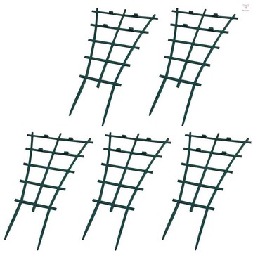 花園格子塑料疊加攀爬植物支持花園植物花卉蔬菜