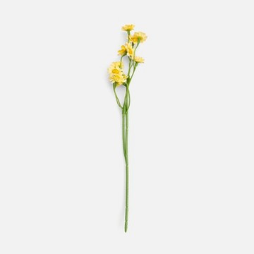 查莉擬真小花插洋甘菊26cm 黃