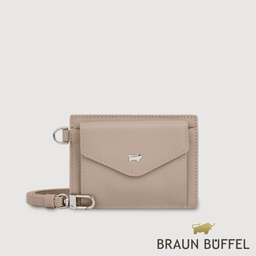 【BRAUN BUFFEL】維那斯-B 證件夾-奶茶棕(德國小金牛台灣總代理)/BF849-170-SVM