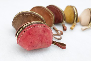 #台灣現貨#立體貝殼零錢包#小物包#零錢包#真皮錢包#手工錢包