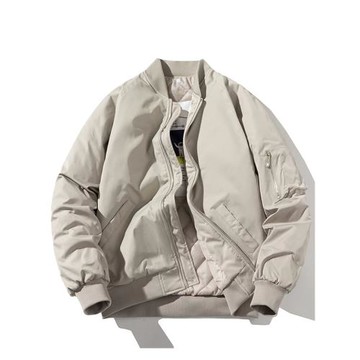 棒球服外套男春季美式vintage潮牌復古高級感日系寬松飛行員夾克