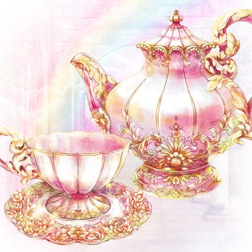 花漾午茶時光貼紙 (12款)