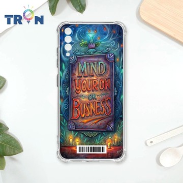 TRON 三星 A70 少管閒事 四角防摔載具殼 軟殼 手機殼