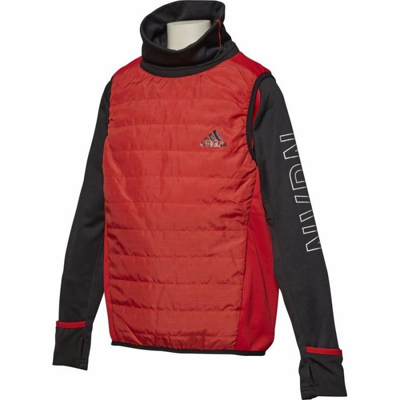 70-80s Vintage adidas Half Zip Pullover Red×Nav