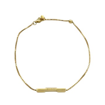GUCCI 古馳【再降價】18黃K金 Link to Love 手鍊 【二手名牌BRAND OFF】