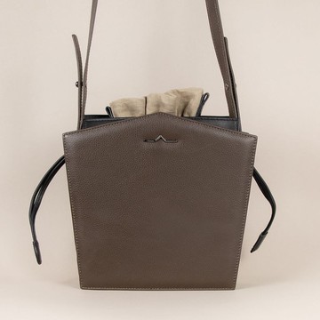 TAT・朱古力屋子斜揹包+皮索繩袋組合【88折福袋】