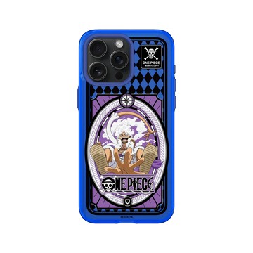 iPhone 15 Pro Max Clear 激光藍 - 航海王 One Piece - Gear 5 - 魯夫覺醒