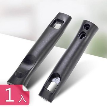 【荷生活】加厚防燙膠木鍋具替換手柄 炒鍋平底鍋把手附螺絲-1入組