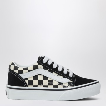 Old Skool Sneaker white/black with Check pattern