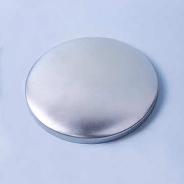 【臺灣發貨】10個圓管蓋帽鐵藝配件護欄裝飾帽圓柱頭圓管帽圓蓋鍍鋅鐵圓形柱帽【熱品】