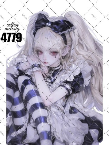 original sticker no.4779 人物貼紙 原創貼紙 原創人物貼紙 裝飾貼紙 cotton melody