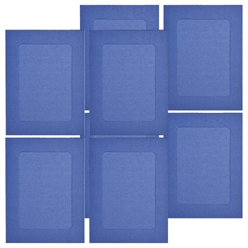 宇進產業 3500 Pr48 獎狀證書夾 22.5 x 30.5 cm  深藍色  4個