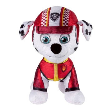 PAW PATROL 汪汪隊立大功 極速賽車救援絨毛娃娃 3 歲以上 110g  20.3cm  多色 汪汪隊立大功毛毛  1個