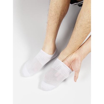 行走男生簡約不掉跟短筒夏季船襪