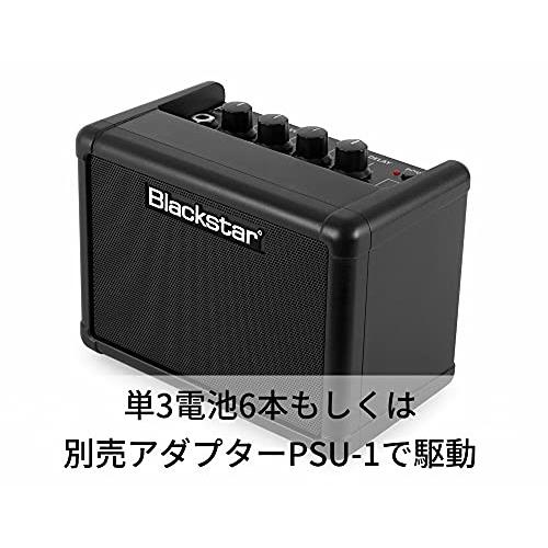 Blackstar ブラックスター コンパクト ギターアンプ FLY3 自宅練習に最適 ポータブル スピーカー バッテリー 電池駆動