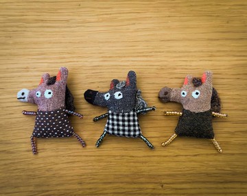 碳吉家馬-兩用磁鐵別針