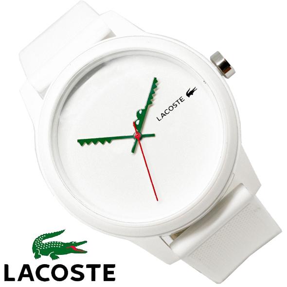 LACOSTE ラコステ 腕時計  ホワイト ラバー ラコステ 腕時計 手表 レディース 母の日 キッズ シンプル