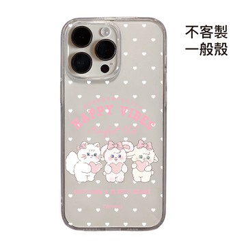 [CA2418]❥兔茸茸6.0大學城x人氣超萌組/透霧殼/高品質IMD內印刷/磁吸殼/手機殼iPhone17防摔殼