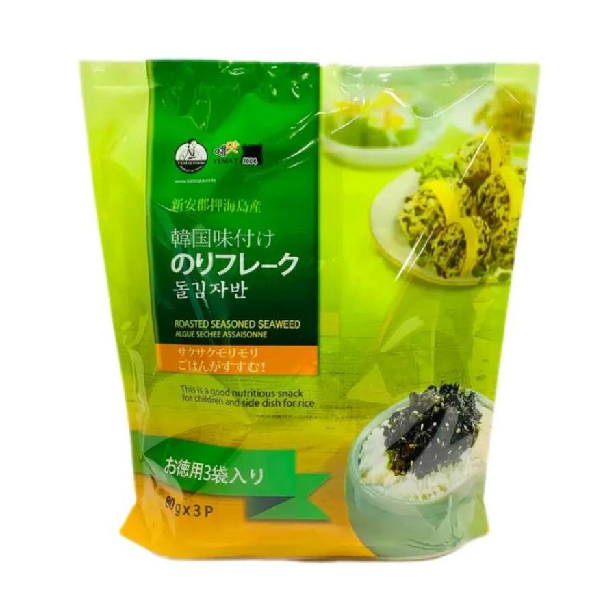 コストコ　韓国味付けのりフレーク 80g x 3袋