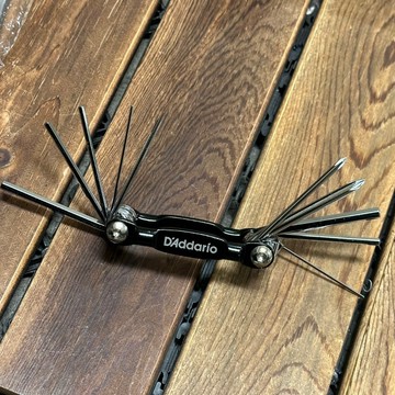 [沐沐屋] 美國 DAddario GBMT-01 樂器專用 10合1 隨身調整工具組-.