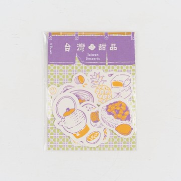 【印花樂】貼紙包10入/美味台灣/飲料甜品