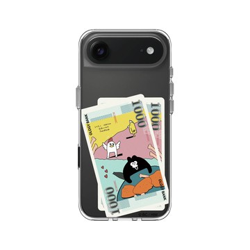 iPhone Air Clear Case（相機按鈕） 透明 - 奧樂雞 Ology - 奧樂雞貨幣