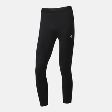 DESCENTE 迪桑特 長褲 女 運動緊身褲 瑜珈 RUNNING WARM TIGHTS 黑 SQ323RKL81-BLK0