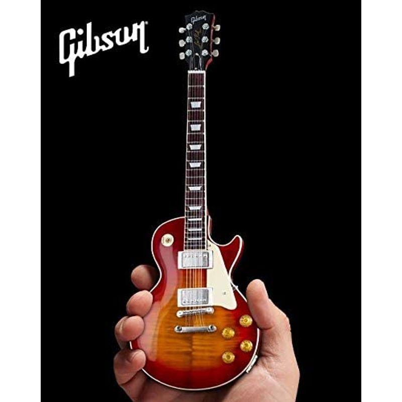 ミニチュア ギター ギブソン 1959 Les Paul Standard Cherry Sunburst AXE HEAVEN Gibso