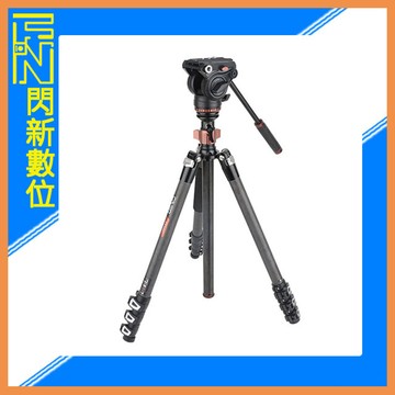 CAYER 卡宴 CF2451H4 碳纖板扣快鎖 4節 三腳架(公司貨)