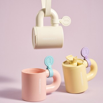 HOLOHOLO｜BAG CUP 包包吸管杯（420ml／4色）