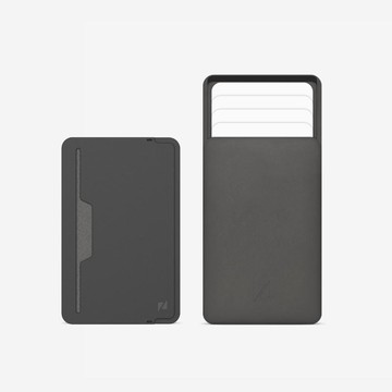 行動錢包 AL & 快取夾 (深霧灰) AL:銀