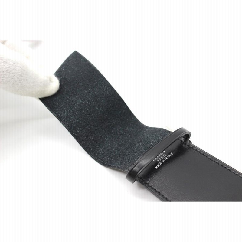 エルメス HERMES ピッコロ ブラック ヴォースイフト ペンケース シルバー金具 ペンケース