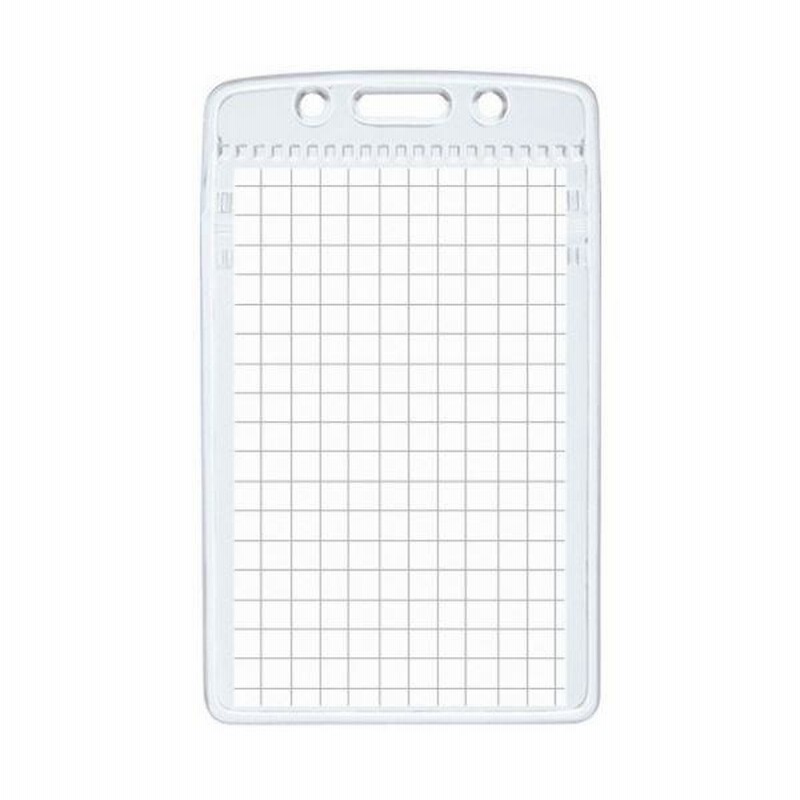 （まとめ）IDカード用吊り下げ名札 ロック式チャックタイプ 青 10個入×5パック 生活用品 インテリア 雑貨 文具 オフィス用品 名札 カ - 2